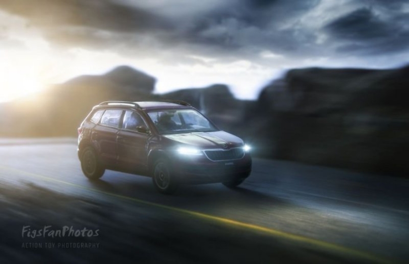 Cómo hacer fotos publicitarias realistas usando modelos de autos