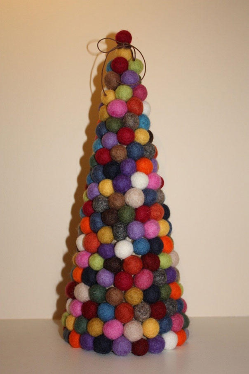 Cómo hacer un árbol de Navidad con tus propias manos: algunas ideas simples
