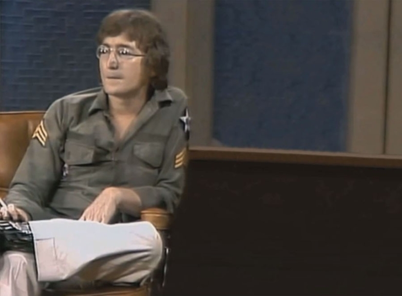 Cómo John Lennon protagonizó la escena de "Forrest Gump" 14 años después de su muerte