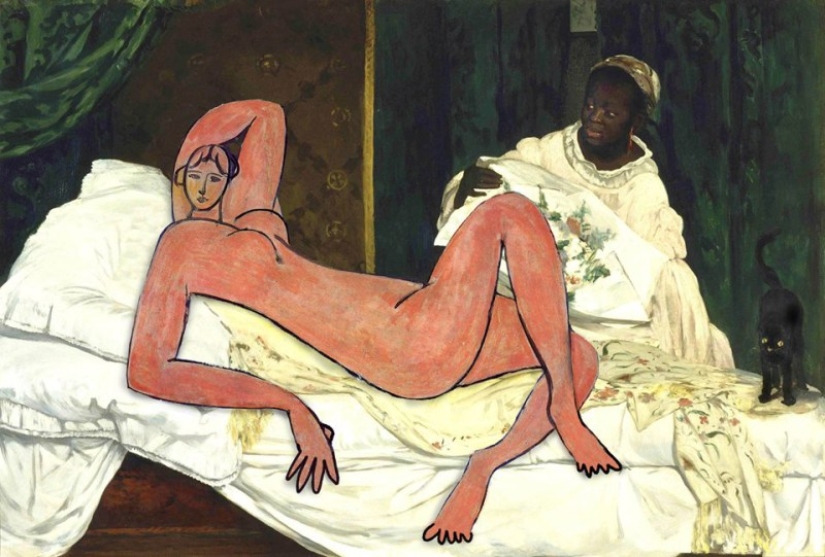 Cómo los héroes de las pinturas de Gauguin, Munch, Picasso y Van Gogh terminaron juntos de noche en un bar