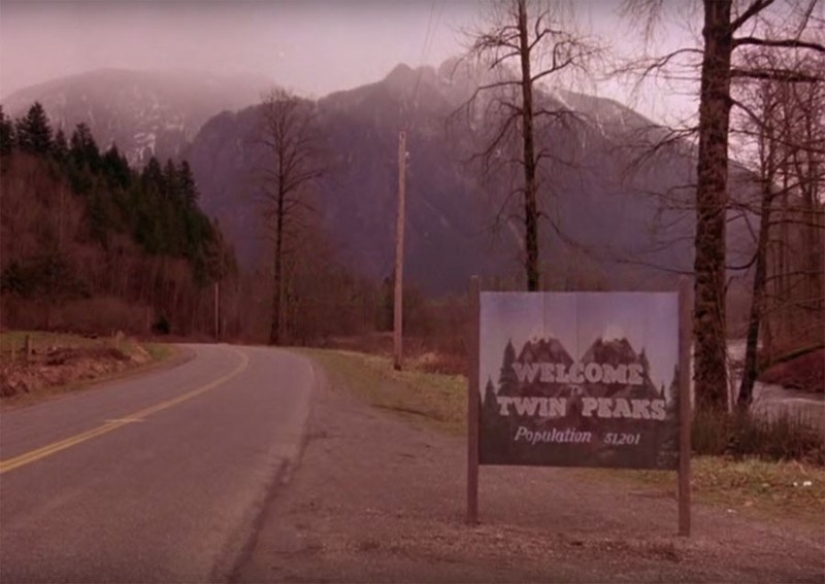 Cómo se filmó la serie de televisión "Twin Peaks"