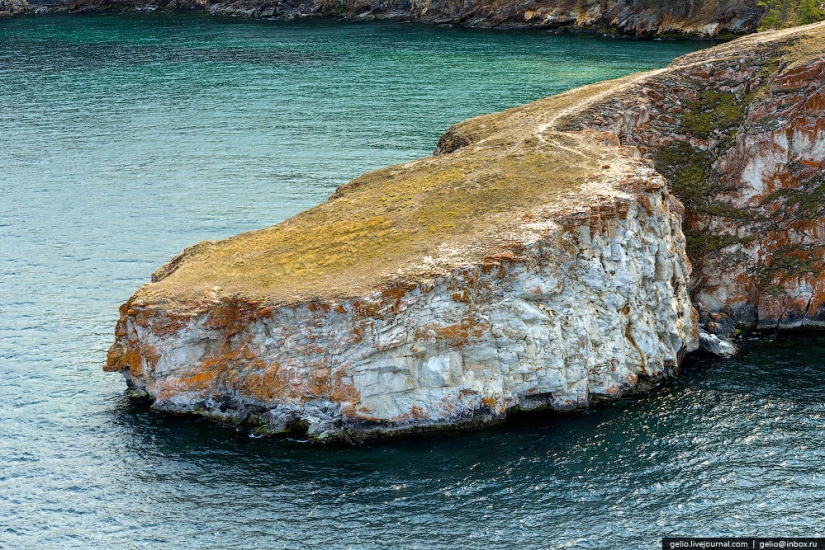 Cómo se ve el Baikal desde un helicóptero