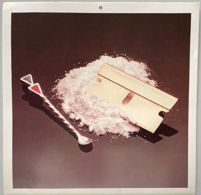 Coca calendario de 1979: un monumento a la época en que el "polvo", fue casi legal