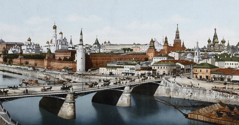 Color photos of popular tourist spots taken more than 100 years ago