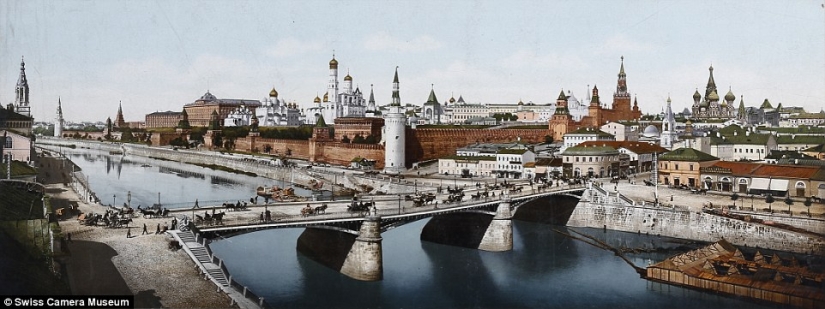 Color photos of popular tourist spots taken more than 100 years ago