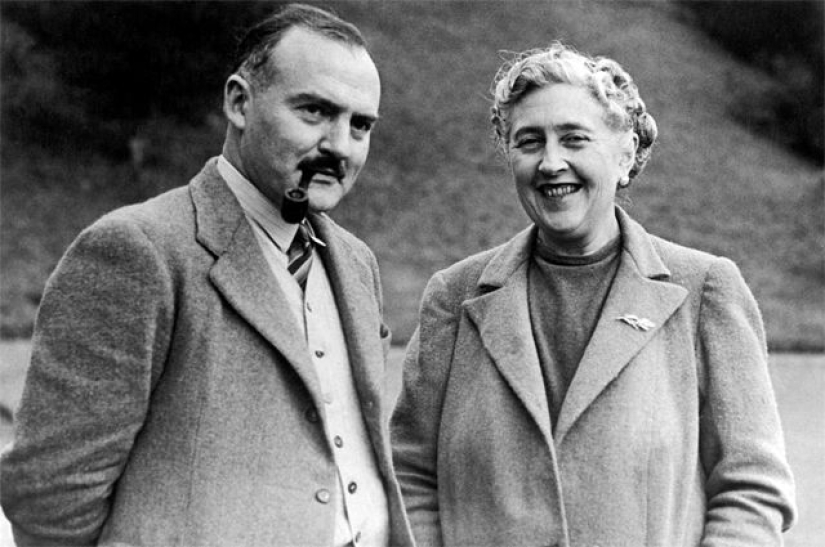 Como Agatha Christie, fue educado spree marido
