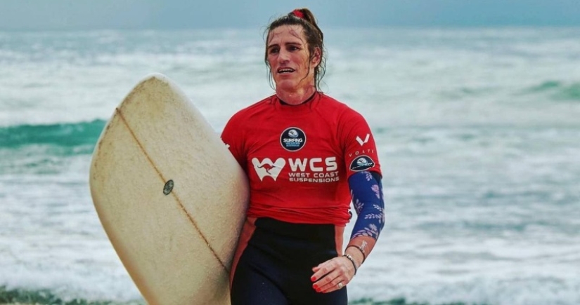 Como surfista, Ryan se convirtió en "nyasha" Sasha y comenzó a ganar competiciones