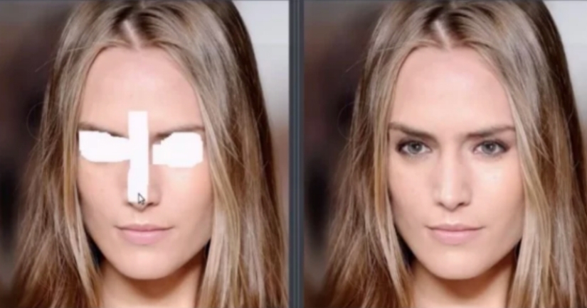 Con la nueva herramienta de autocompletar de NVIDIA, ya no pintarás los ojos con piel