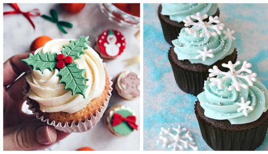 Con todo dulce: 30 ideas para cupcakes de Año Nuevo