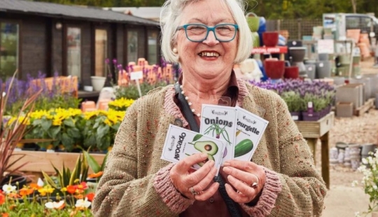 Condoms for retired gardeners are being sold in the UK