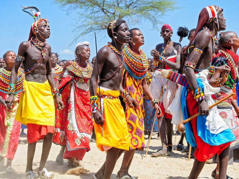 Continente colorido: 20 fotos de tribus africanas