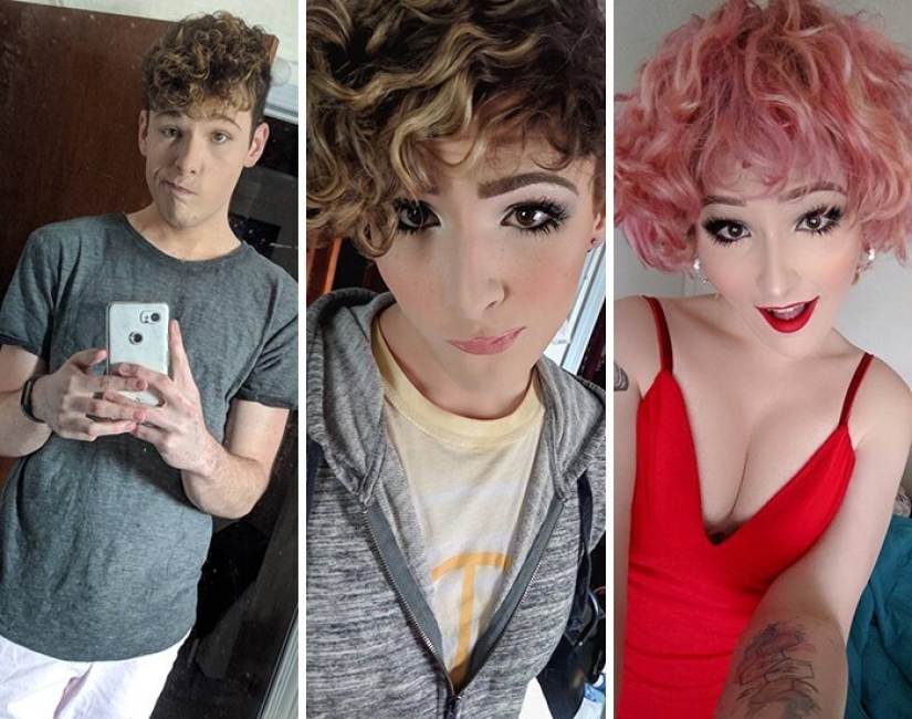 Convertirse de un chico en una chica: Taylor Raves ha estado documentando su transición transgénero durante 2 años