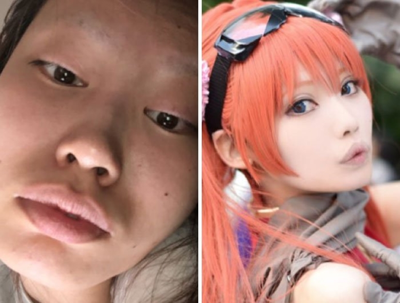 "Cosplay on / off": los japoneses muestran sus fotos antes y después de ingresar a la imagen