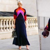Create the mood yourself: 10 bright sweaters for winter looks