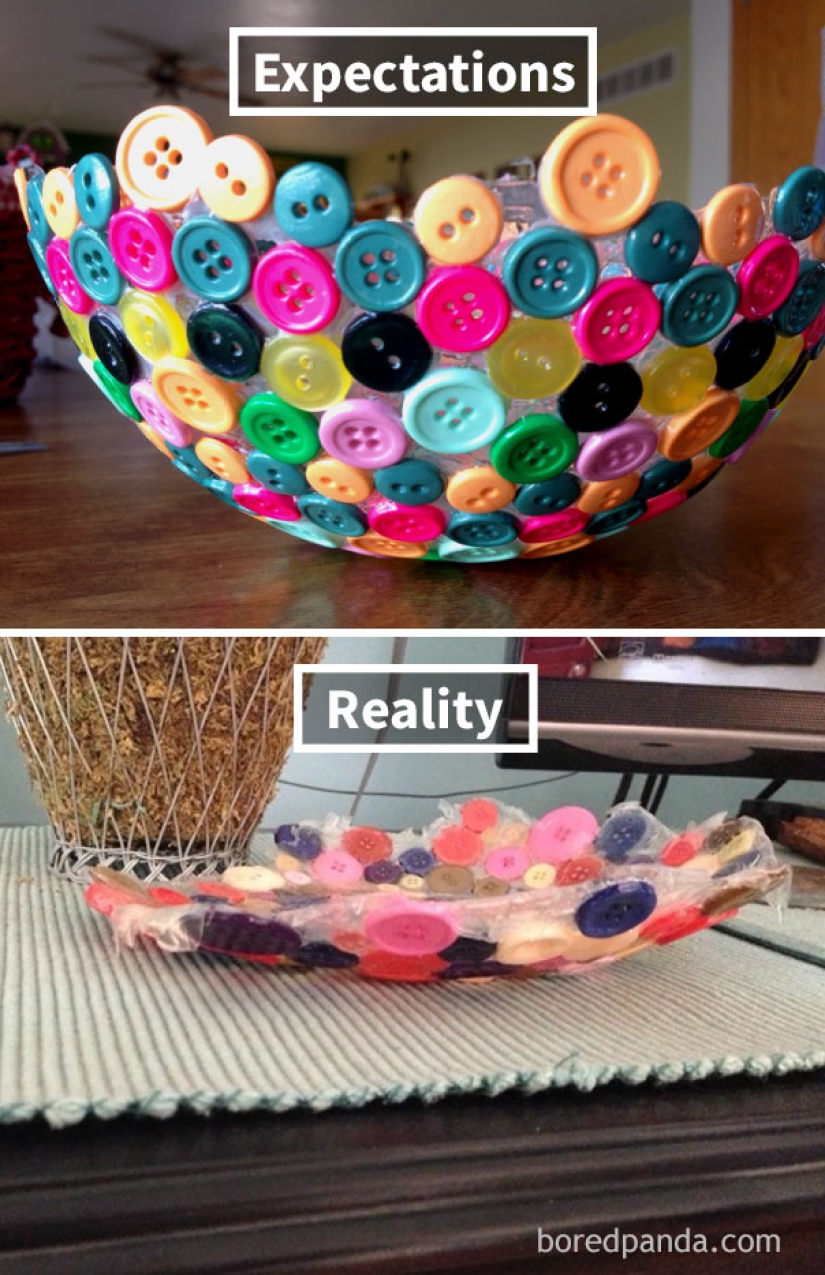 Creative crafts with their hands: expectation and reality