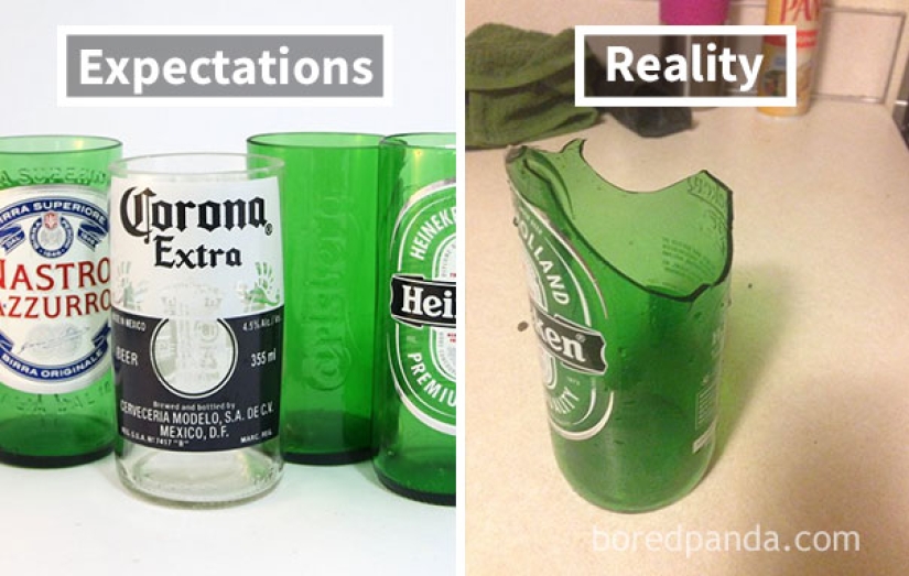 Creative crafts with your own hands: expectation and reality