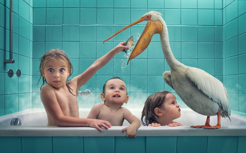 Creative Dad Creates Fantastic Photo Manipulations With His Kids