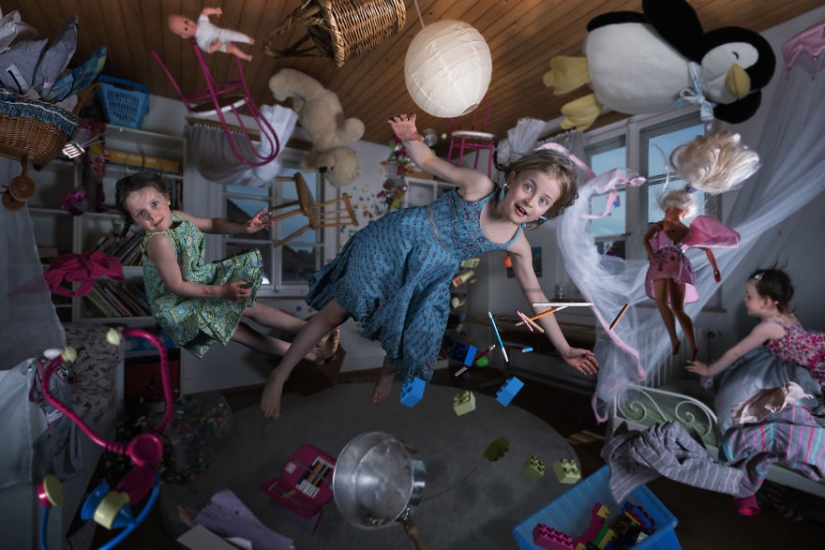 Creative Dad Creates Fantastic Photo Manipulations With His Kids