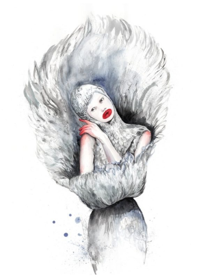 Creative illustrations by Esra Roizi from Norway that will completely change your view of the fashion world
