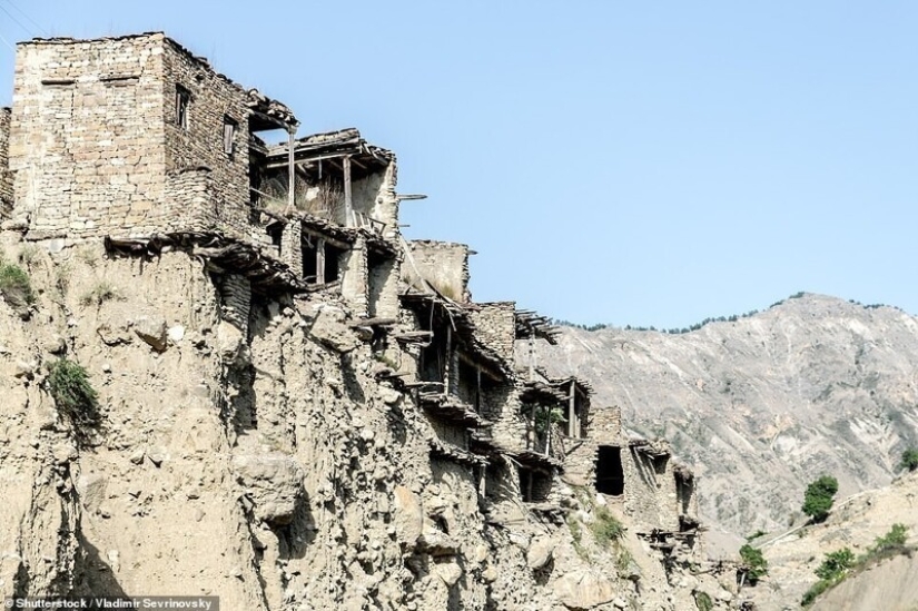 Creepy ghost villages of Dagestan: photos and videos from drones
