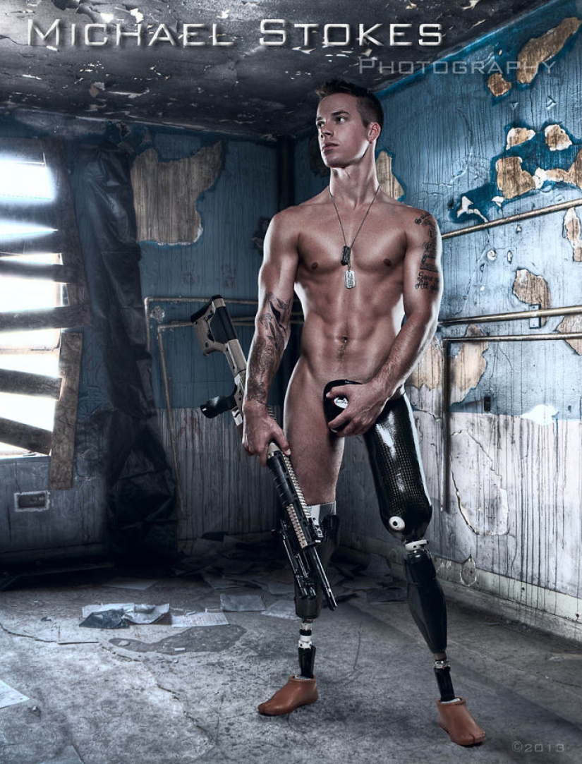 Crippled Veterans Prove they Can be Sexy Too