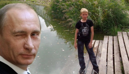Cuál fue el destino del niño que fue besado en el estómago por Putin