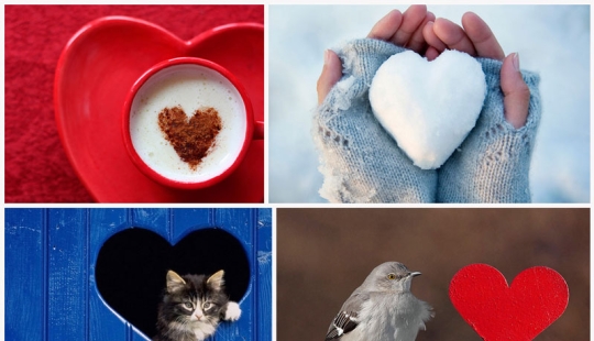 Día de San Valentín: Corazones, corazones por todas partes!