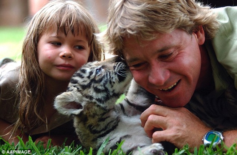 Daddy's daughter: the daughter of the legendary Steve Irwin will honor her father's memory at her wedding