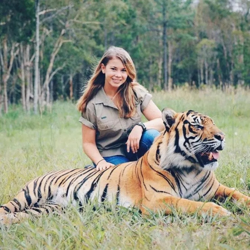 Daddy's daughter: the daughter of the legendary Steve Irwin will honor her father's memory at her wedding