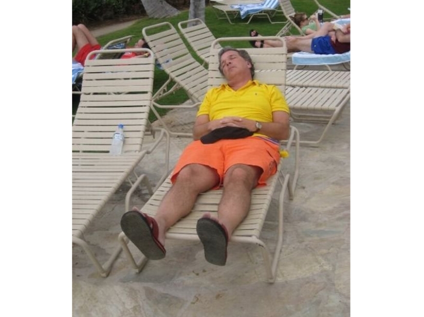Dads on vacation: 20 funny photos
