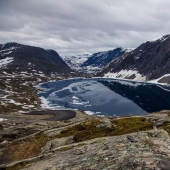 Dalsnibba, el techo de Noruega o a vista de pájaro