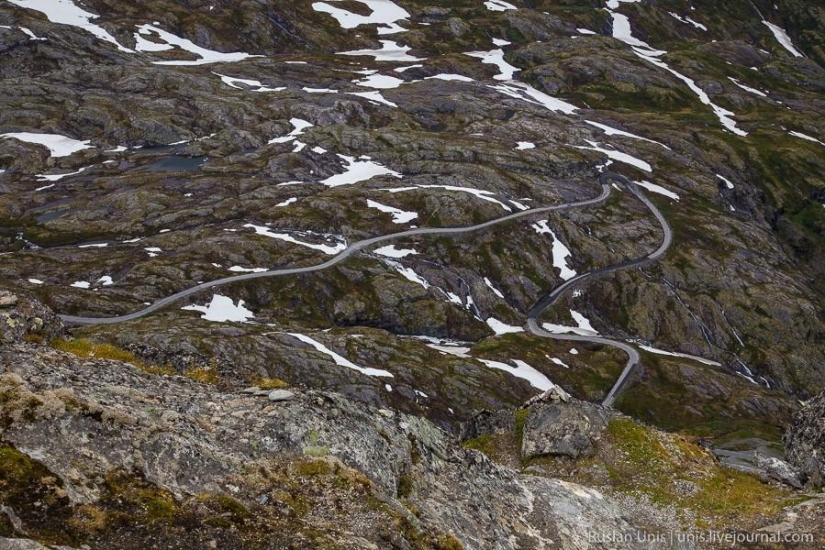 Dalsnibba, the roof of Norway, or Bird's-eye views