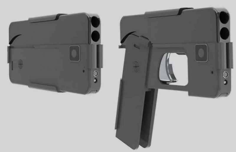 Dangerous mimicry: sales of a pistol stylized as a smartphone have started in the States