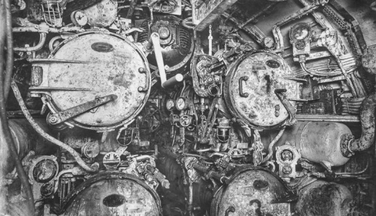 Dentro de un submarino alemán de la Primera Guerra Mundial Dentro de un submarino alemán de la Primera Guerra Mundial