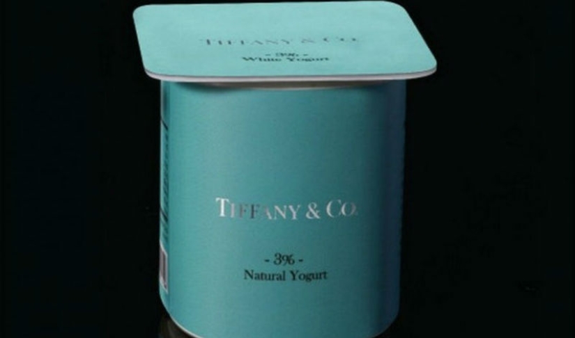 Desayuno en Tiffany's: cómo serían los productos si las marcas famosas se hicieran cargo de su producción