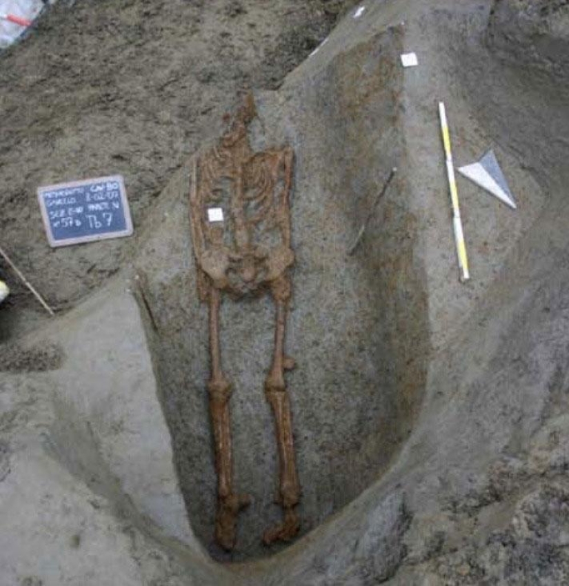 Died like Jesus Christ: Italian scientists have discovered the skeleton of a crucified man