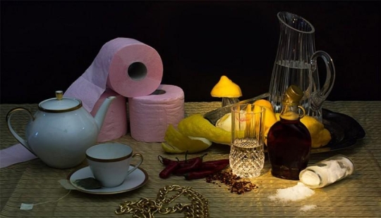 Dietas de celebridades en un divertido proyecto fotográfico