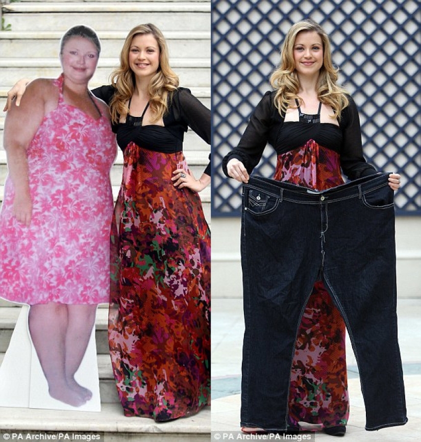 Do not envy the "before and after" pictures: the sharply dropped kilograms can return with a vengeance