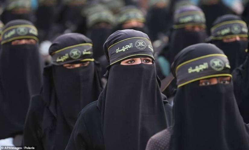 Don't underestimate women in burqas, or how Palestinian women handle guns