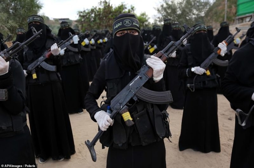 Don't underestimate women in burqas, or how Palestinian women handle guns