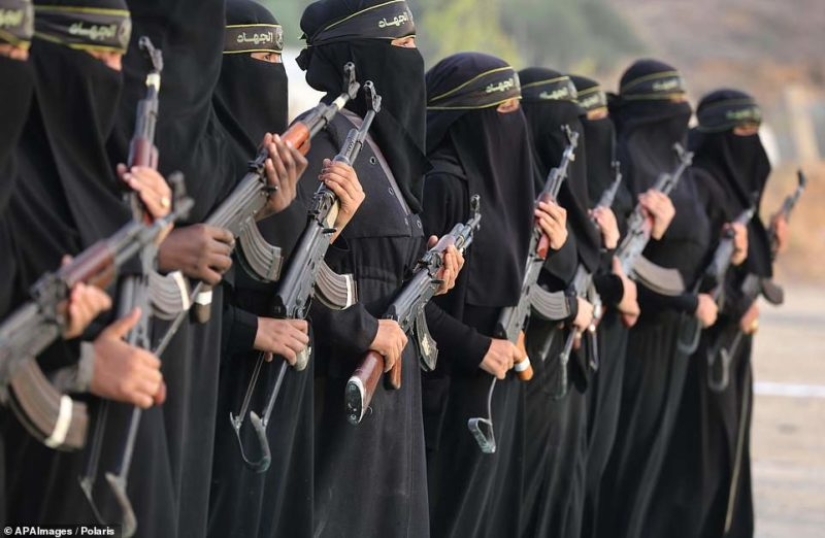 Don't underestimate women in burqas, or how Palestinian women handle guns