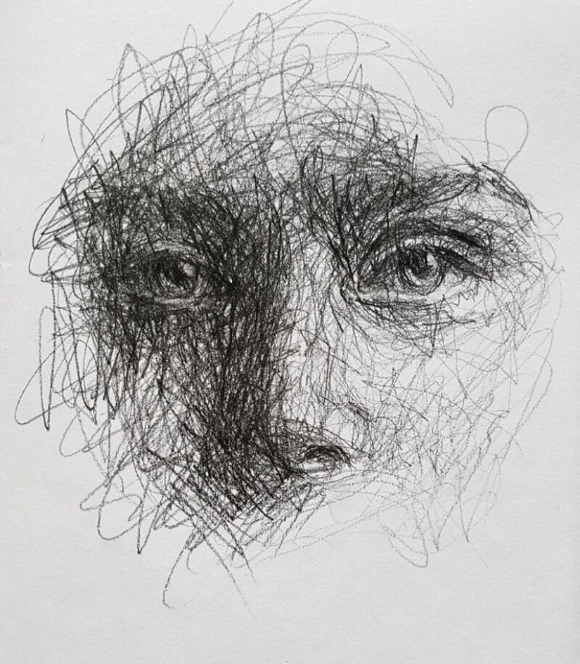 Doodle Liz Y Ahmet: artist creates unusual portraits of women from ...