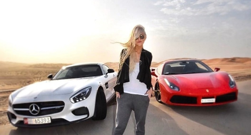 Drive, beauty, speed: How a fragile blonde became a successful influencer of the auto industry