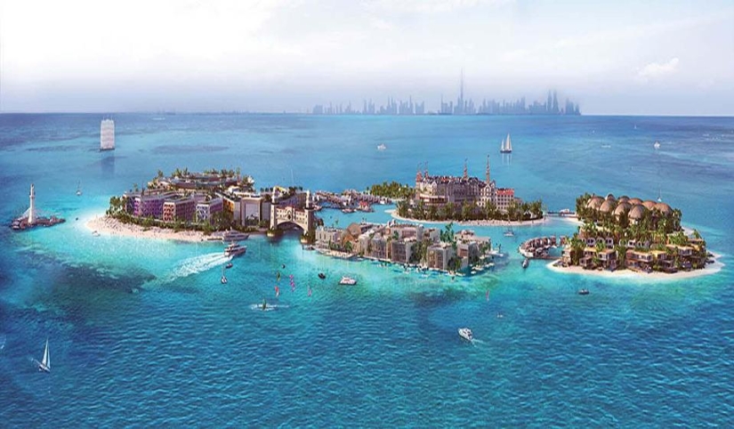 Dubai is building a miniature Europe on six islands for $ 5 billion