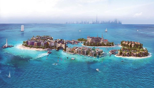Dubai is building a miniature Europe on six islands for $ 5 billion