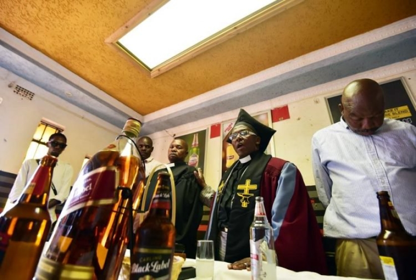 Eat, pray, drink: a church has opened in South Africa where you need to drink during the service