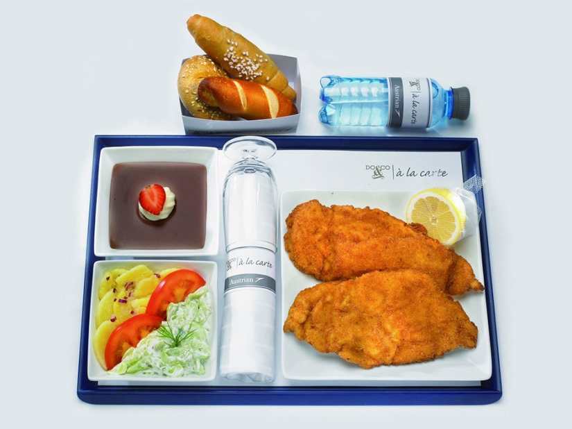 Economy class food that you would definitely like
