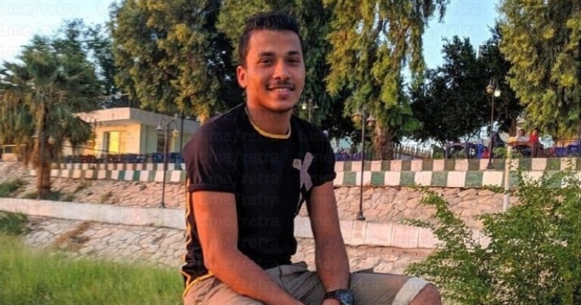 Egyptian student died of joy