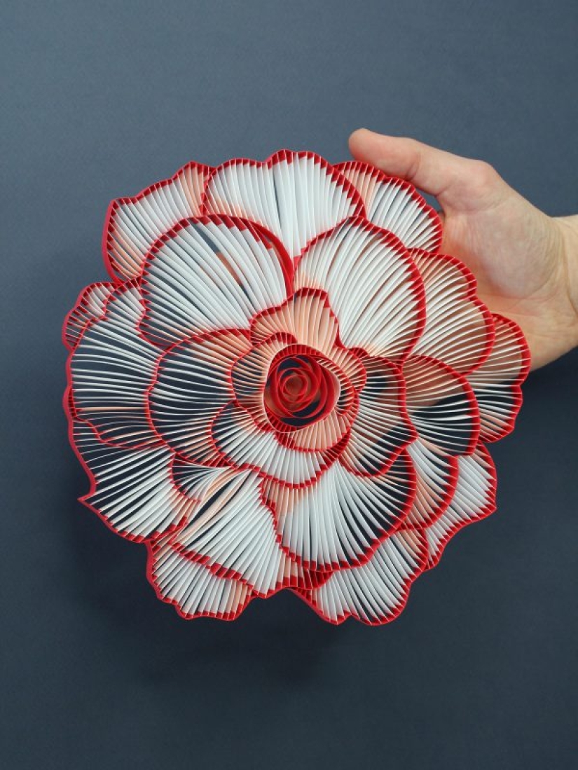 El arte de la aplicación: impresionantes flores de papel Dúo creativo JUDiTH + ROLFE