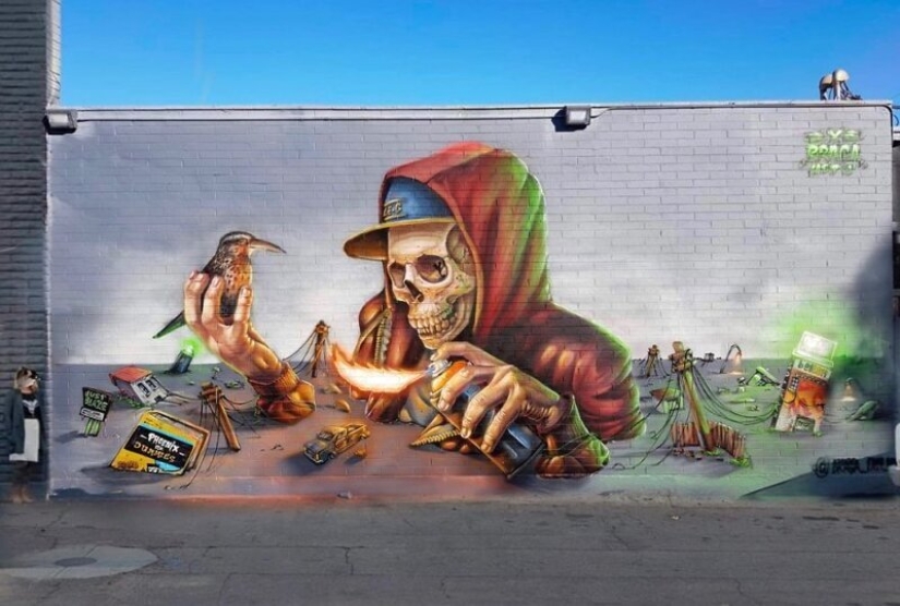 El artista callejero Tom Bragado Blanco y sus impresionantes ilusiones urbanas